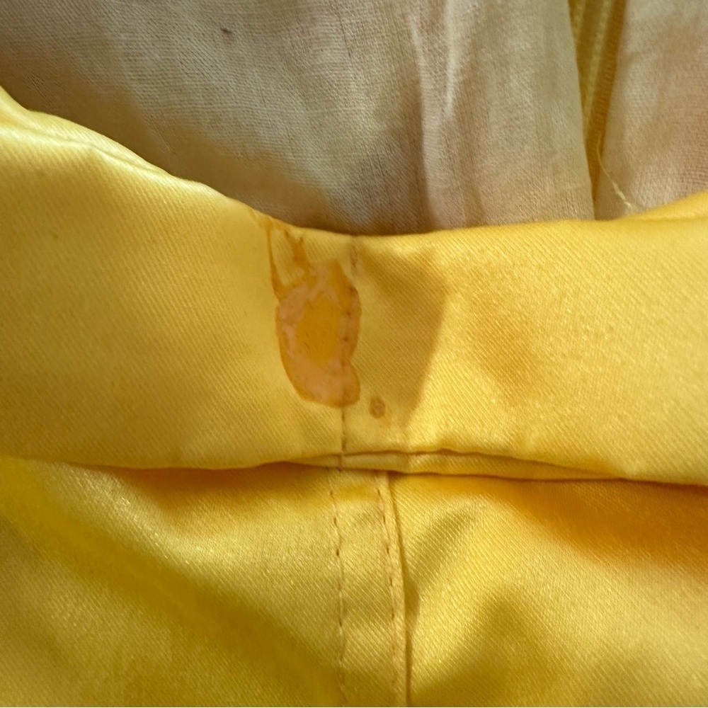 Kids Yellow Princess Costume Dress - Picture 4 of 5